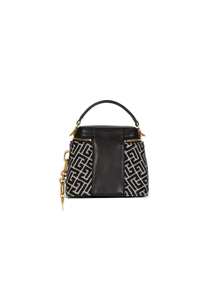 Pulse Vanity bag in monogrammed jacquard canvas and leather Pulse Vanity bag in monogrammed jacquard canvas and leather