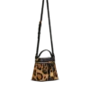 Pulse Vanity leopard print leather bag
