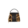 Pulse Vanity leopard print leather bag