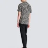 Pyjama shirt with monogrammed print Pyjama shirt with monogrammed print