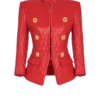 Quilted lambskin edge-to-edge jacket Quilted lambskin edge-to-edge jacket
