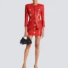 Quilted lambskin edge-to-edge jacket Quilted lambskin edge-to-edge jacket