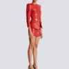 Quilted lambskin edge-to-edge jacket Quilted lambskin edge-to-edge jacket
