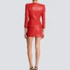 Quilted lambskin edge-to-edge jacket Quilted lambskin edge-to-edge jacket