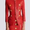 Quilted lambskin edge-to-edge jacket Quilted lambskin edge-to-edge jacket
