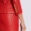 Quilted lambskin edge-to-edge jacket Quilted lambskin edge-to-edge jacket