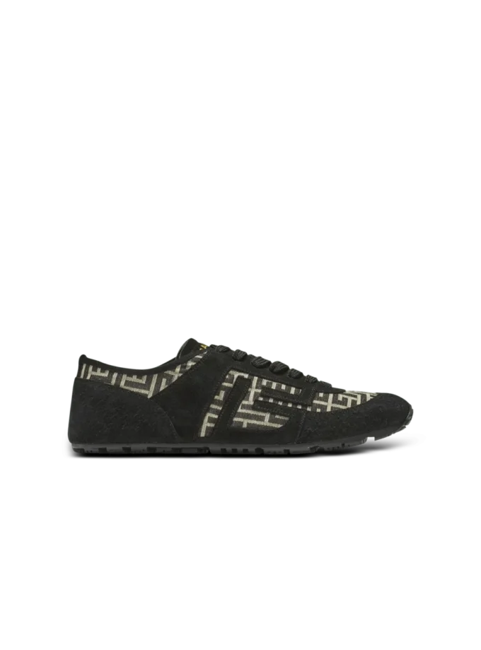 Racer 45 monogram jacquard trainers