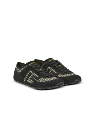 Racer 45 monogram jacquard trainers