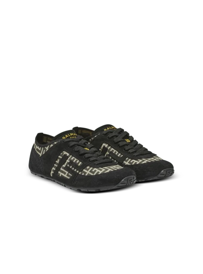 Racer 45 monogram jacquard trainers