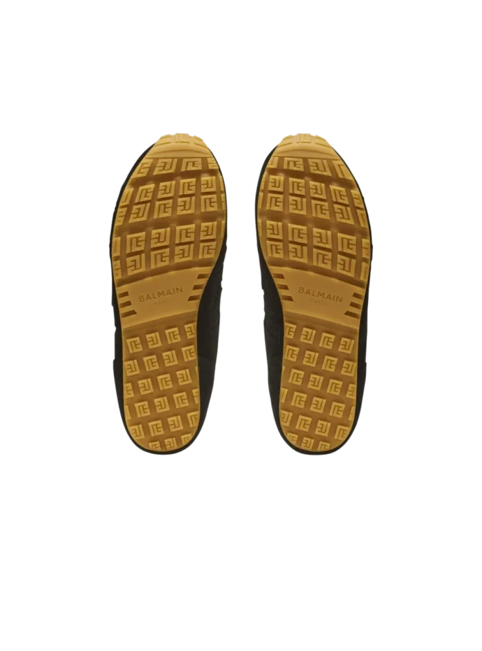 Racer 45 trainers in calfskin, suede and nylon