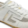 Racer 45 trainers in calfskin, suede and nylon