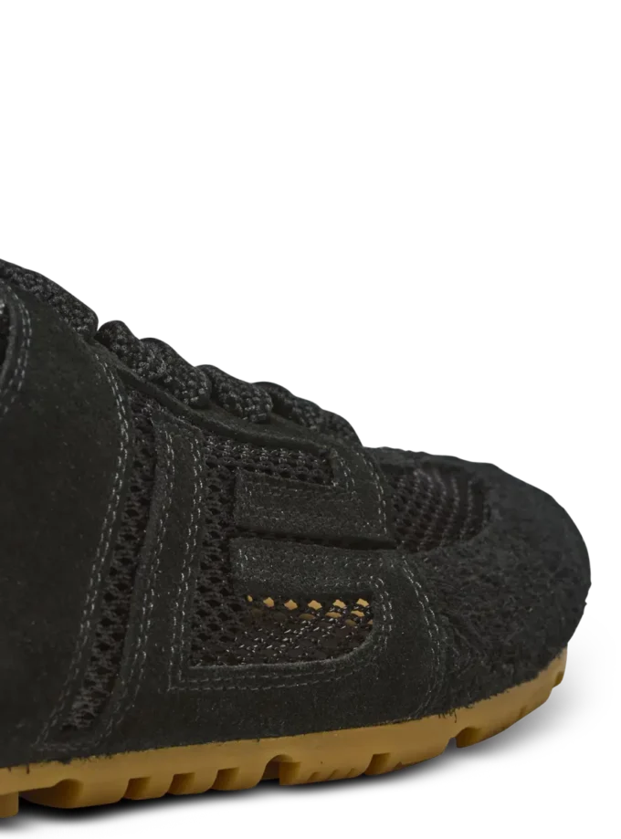 Racer 45 trainers in calfskin, suede and nylon