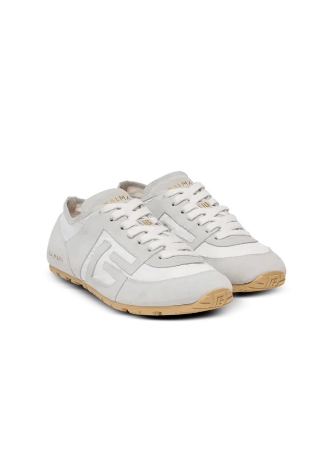 Racer 45 trainers in lambskin and suede