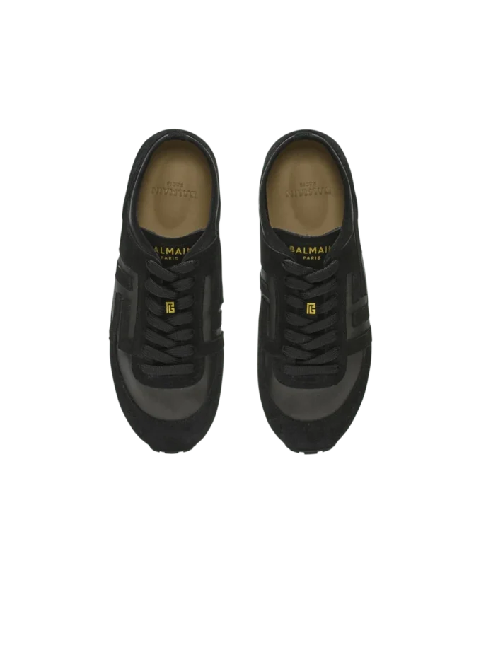 Racer 45 trainers in lambskin and suede