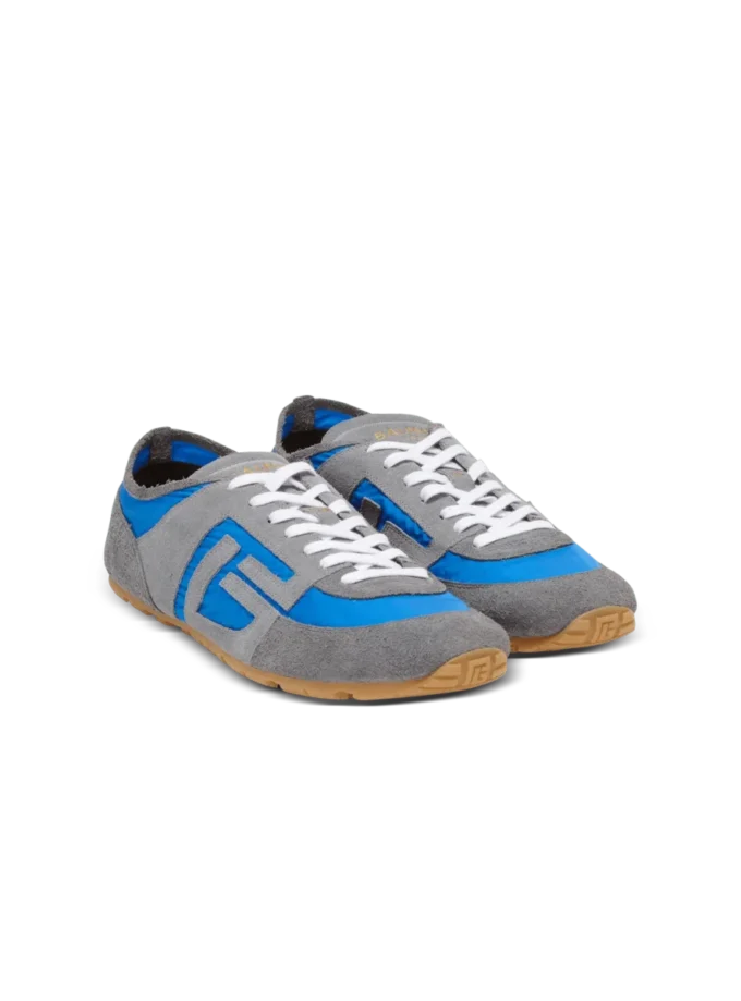 Racer 45 trainers in suede and nylon