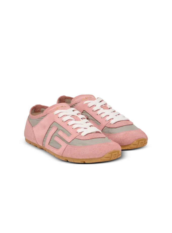 Racer 45 trainers in suede and nylon