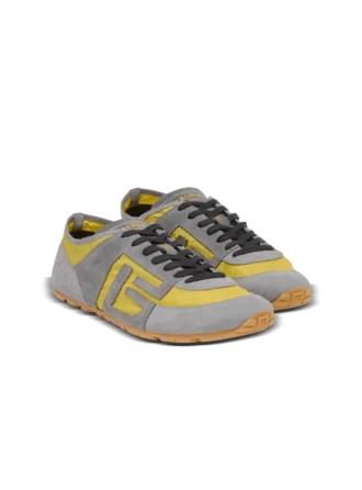 Racer 45 trainers in suede and nylon