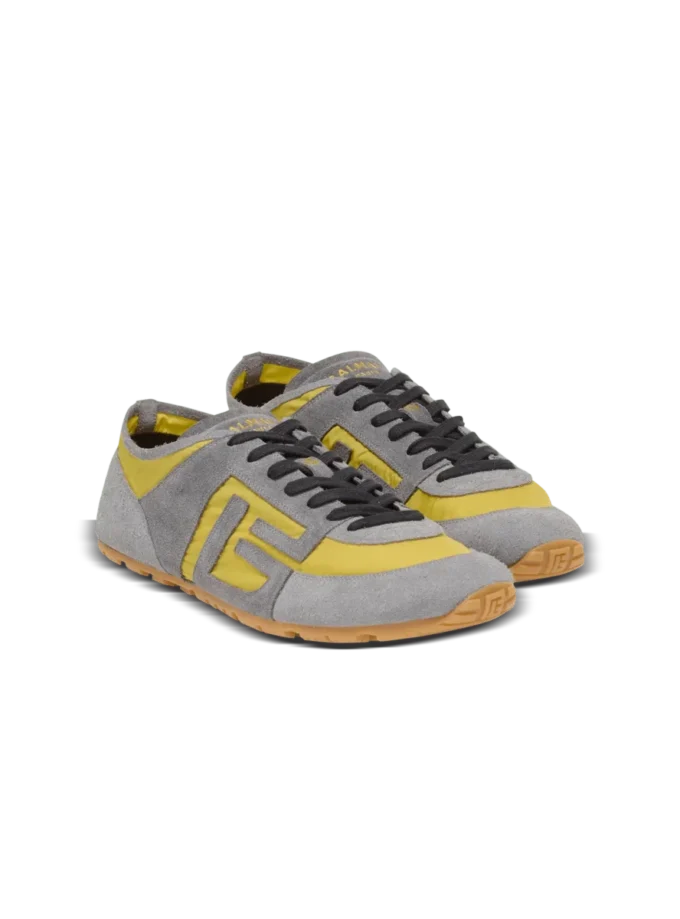 Racer 45 trainers in suede and nylon