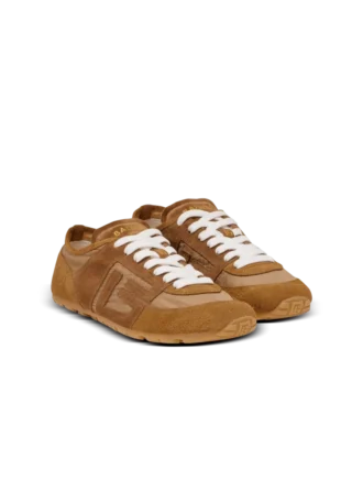 Racer 45 trainers in suede and nylon