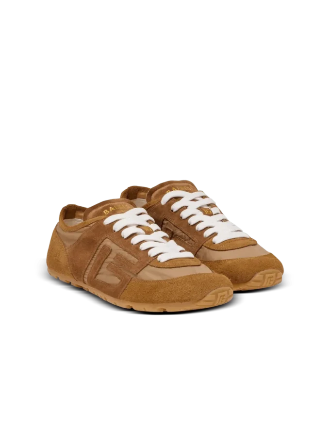 Racer 45 trainers in suede and nylon