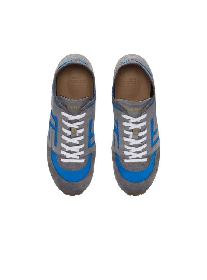 Racer 45 trainers in suede and nylon