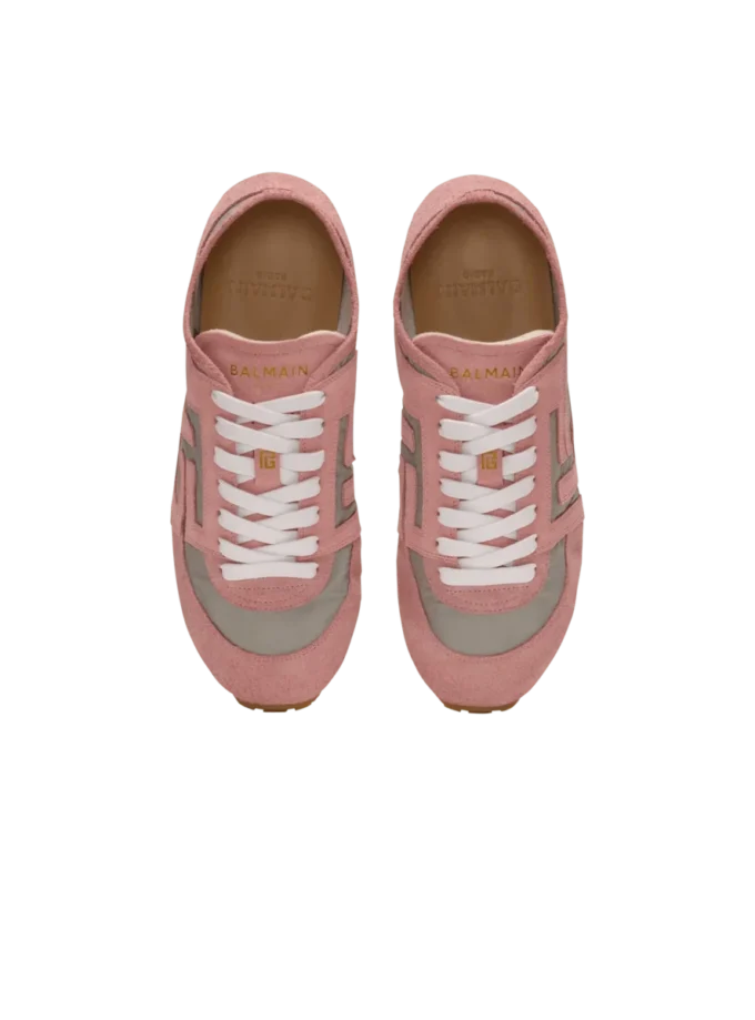Racer 45 trainers in suede and nylon