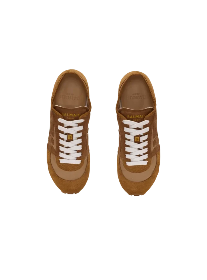 Racer 45 trainers in suede and nylon
