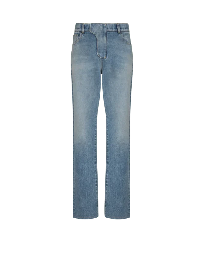Regular-fit denim jeans