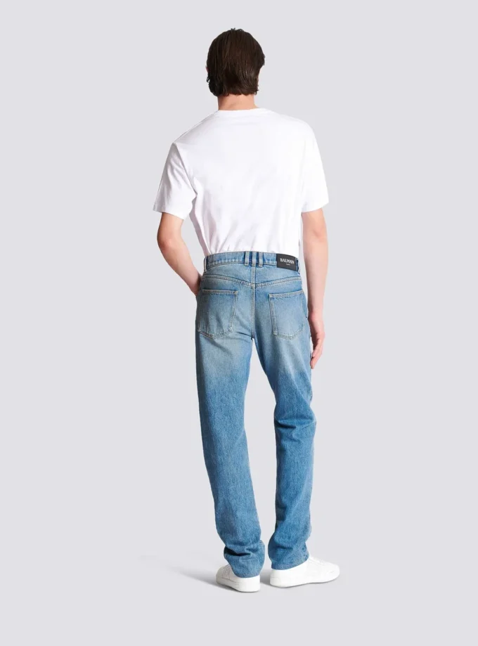 Regular-fit denim jeans