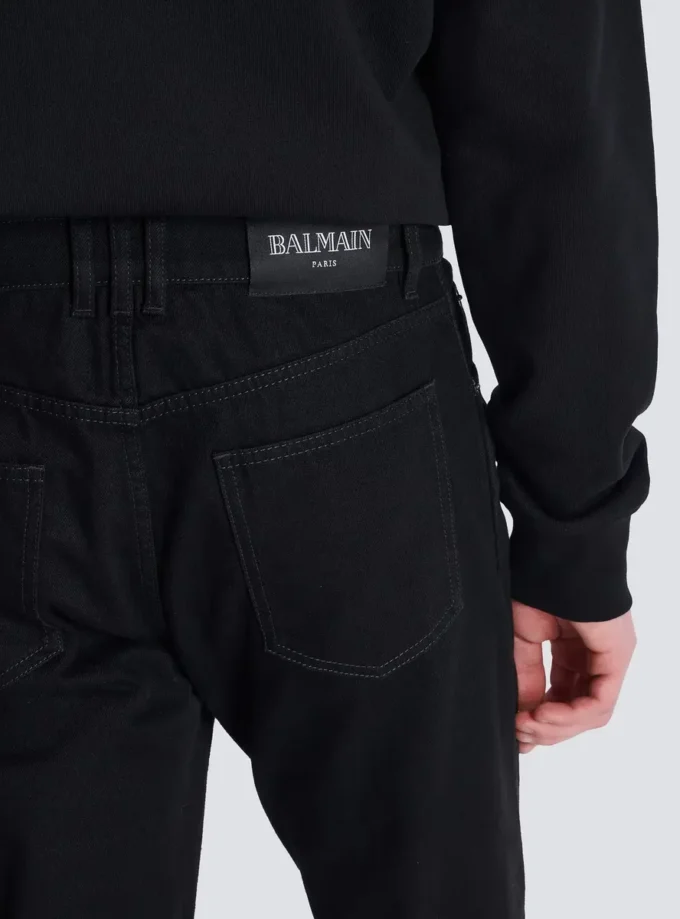 Regular-fit denim jeans