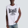 Relaxed printed tank top
