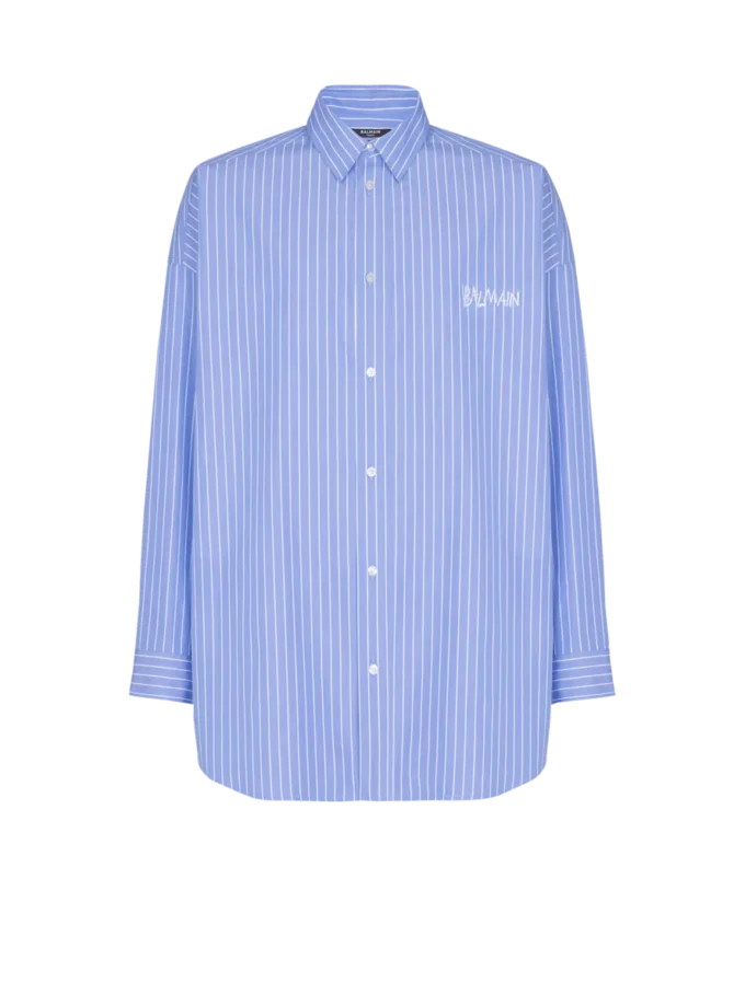 Relaxed shirt with stripes Relaxed shirt with stripes