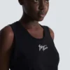 Relaxed tank top with Balmain Paris Brush print Relaxed tank top with Balmain Paris Brush print