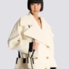 Release Bucket bag in canvas and calfskin