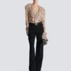 Ruffled love letter print shirt Ruffled love letter print shirt