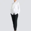 Ruffled poplin shirt Ruffled poplin shirt