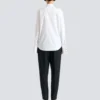 Ruffled poplin shirt Ruffled poplin shirt