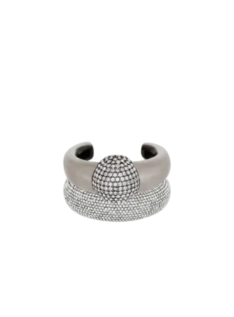 Set of piercing bangle bracelets