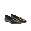 Shiny lambskin Sync ballet flats