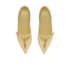 Shiny lambskin Sync ballet flats