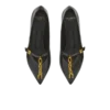 Shiny lambskin Sync ballet flats