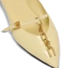 Shiny lambskin Sync ballet flats
