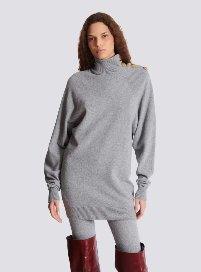 Short cashmere jumper dress Short cashmere jumper dress
