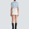 Short cotton canvas skirt Short cotton canvas skirt