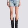 Short Diamond denim shorts Short Diamond denim shorts