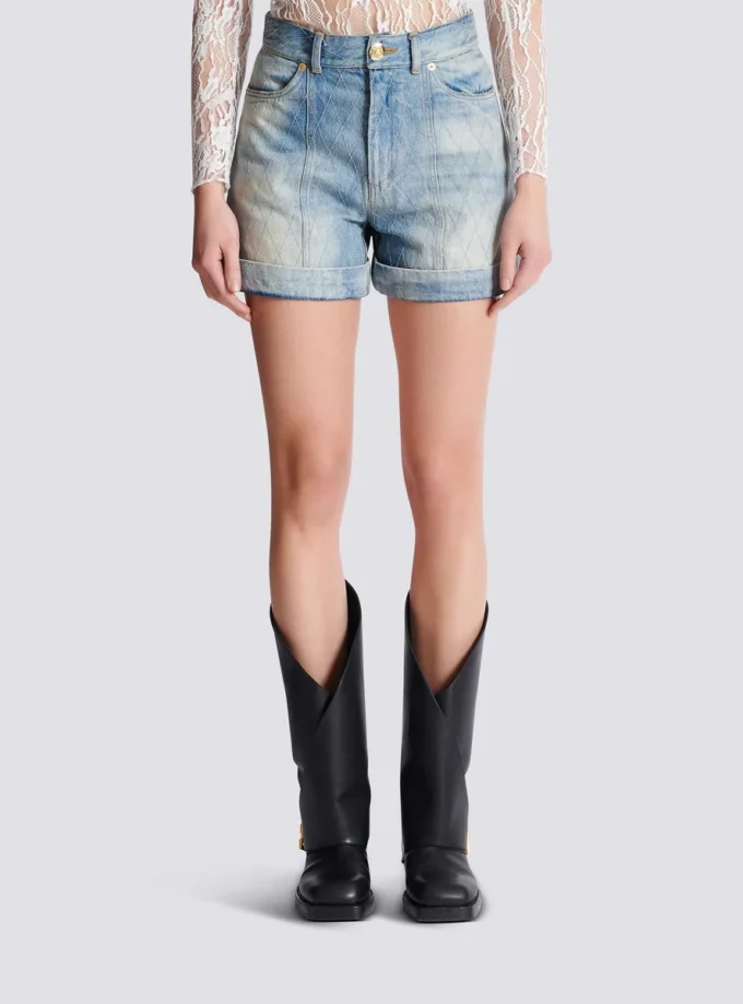 Short Diamond denim shorts Short Diamond denim shorts