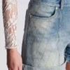 Short Diamond denim shorts Short Diamond denim shorts