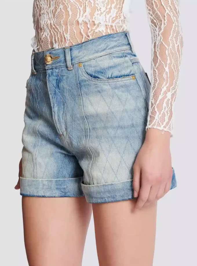 Short Diamond denim shorts Short Diamond denim shorts
