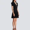 Short flared knit dress Short flared knit dress