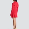 Short flared knit dress Short flared knit dress